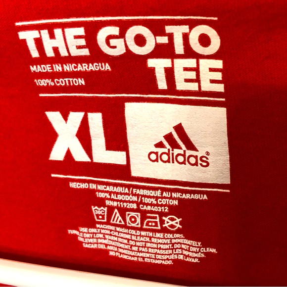 Adidas USA Flag T Shirt, American Patriotic, Men's Size XL - Picture 4 of 4